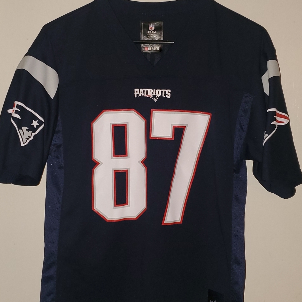 NfL Youth large 14/16 Gronkowski Jersey patriots
